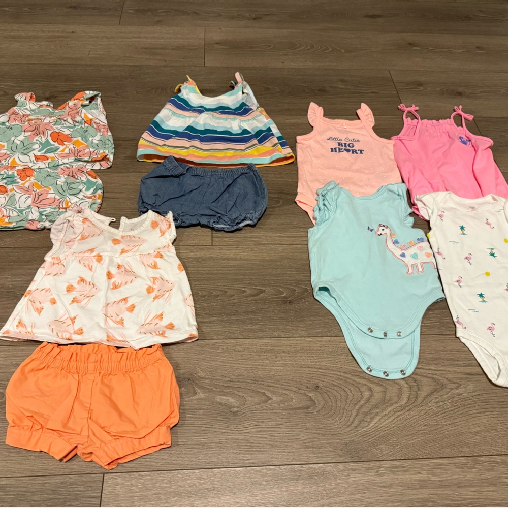 6 month baby girl bundle